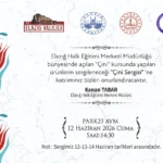Elazığ’da çini sanatı sergisi kapılarını açıyor
