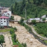Giresun Bulancak'da 16 ev tahliye ediliyor