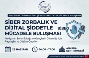 İMEF'ten dijital şiddete karşı farkındalık buluşması