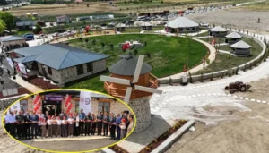 "Kağılcık Ekolojik Teke Obası" törenle hizmete açıldı