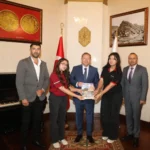 Kars Valisi Ziya Polat’tan gençlere destek: "Okul dergisi takdim edildi"
