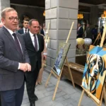 Kars’ta sergi: Demir parmaklıkların ardından sanata uzanan eller