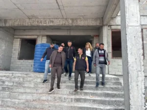 Kars'ta eğitim yatırımları yerinde incelendi