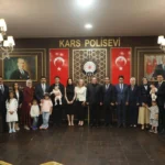 Kars'ta görev yeri değişen mülki idare amirlerine veda programı
