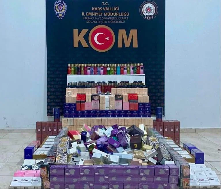 Kars'ta gümrük kaçağı ürün ele geçirildi