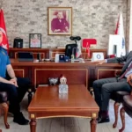 Kaymakam’dan yeni emniyet müdürüne ziyaret