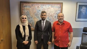 Mehir Aile Platformu'ndan Brüksel Ticaret Müşavirliğine ziyaret