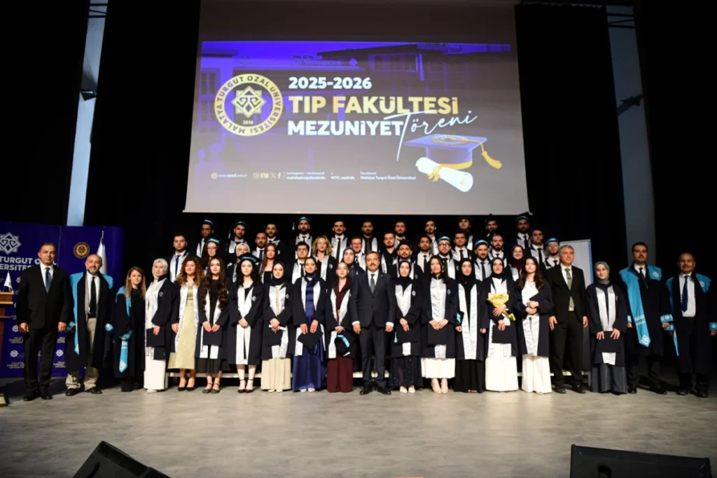 MTÜ Tıp Fakültesi ilk mezunlarını verdi