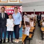 Nallıhan'da öğrenciler karnelerine kavuştu