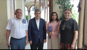Özbekistan basını, Türkiye’nin yeni İletişim Müşaviri Mehmet Yüce ile bir araya geldi