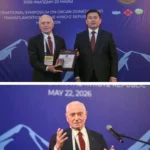 Prof. Dr. Mehmet Haberal’a Kırgızistan’dan şeref beratı ve nişan