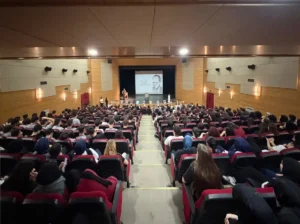Prof. Dr. Ümit Meriç, Cemil Meriç'i Anma programı kapsamında Düzce'de öğrenci ve öğretmenlerle buluştu