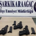 Ruhsatsız silah operasyonu: 2 şüpheli hakkında işlem başlatıldı