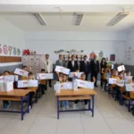 Hatay Samandağ’da karne sevinci