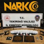 Tekirdağ'da uyuşturucu operasyonları: 13 tutuklama