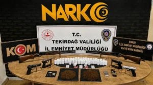 Tekirdağ'da uyuşturucu operasyonları: 13 tutuklama