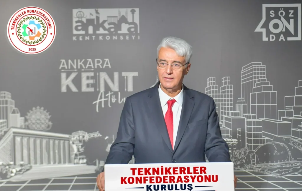 Teknikerler Konfederasyonu kuruluşu basın açıklamasında; 'Meslek Odası' talep etti