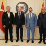 TİMBİR heyetinden Ankara İl Emniyet Müdürü Maksut Yüksek'e ziyaret