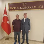 TİMBİR İngiltere Temsilcisi İsmail Karakaş, İş İnsanları Mustafa Aycı ve Bülent Turan’dan Bodrum Kaymakamı Ali Sırmalı’ya Ziyaret
