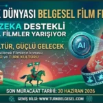 Türk Dünyası Belgesel Film Festivali’nde bir ilk: Yapay zeka kategorisi geliyor!