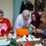 Yeşilyurt’ta kadınlar kurslar sayesinde üretime katılıyor