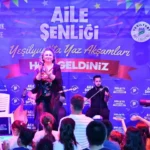 Yeşilyurt'ta yaz akşamları etkinlikleri aile şenlikleriyle başladı