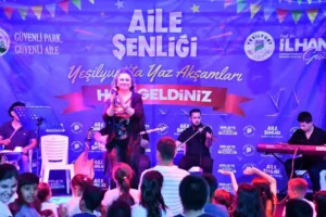 Yeşilyurt'ta yaz akşamları etkinlikleri aile şenlikleriyle başladı