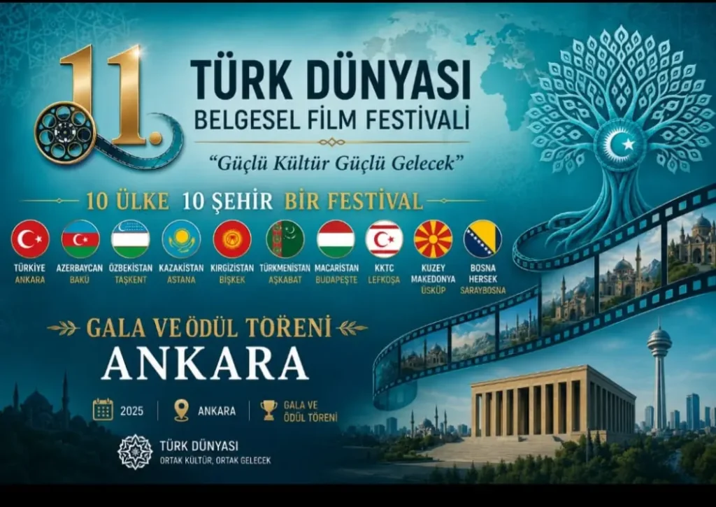 11. Türk Dünyası Belgesel Film Festivali'nde yarışma başvuruları tamamlandı