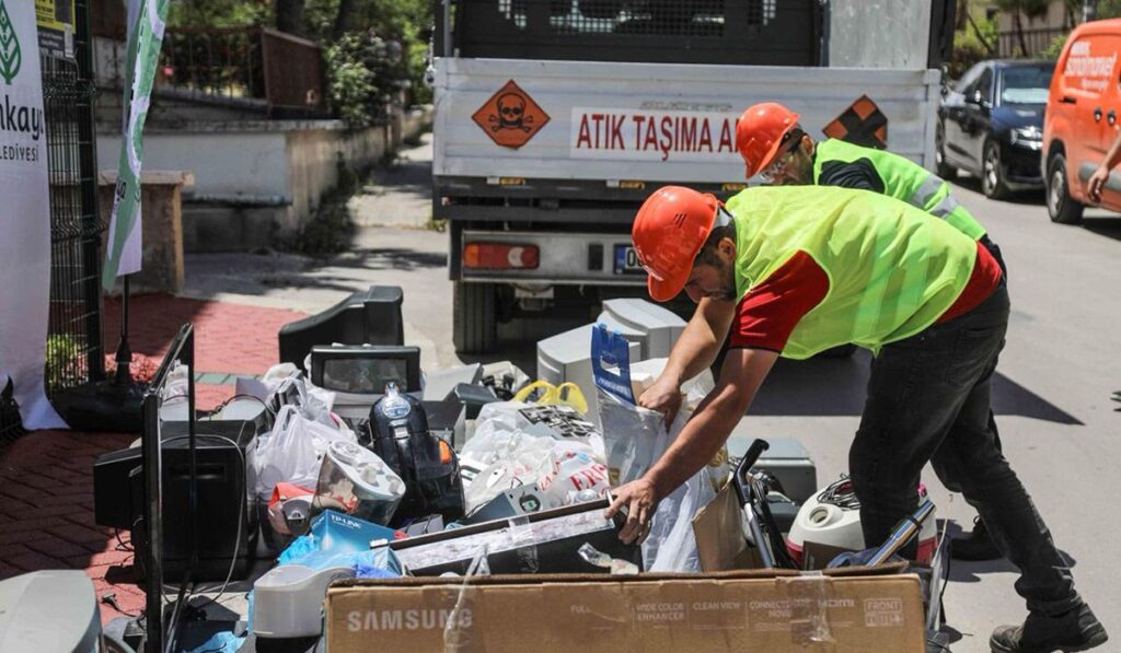 50 ton e-atık geri dönüşüme kazandırıldı