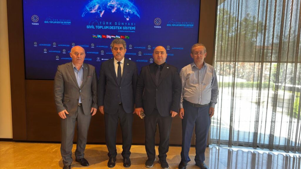 TİMBİR heyeti, Türk Dünyası Sivil Toplum Destek Sistemi tanıtım programına katıldı
