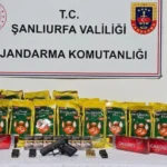 Ceylanpınar’da jandarmadan kaçakçılık ve silah operasyonu