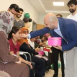 Ceylanpınar’da minik kalplere umut taşıyan ziyaret
