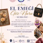 Elazığ'da el emeği göz nuru eserler sergilenecek