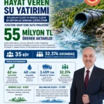Giresun Merkez ve Bulancak ilçesinin su sorunu çözülüyor