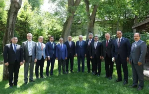 TBMM'de Azerbaycan Büyükelçisi Reşad Memmedov'a Veda Programı Düzenlendi