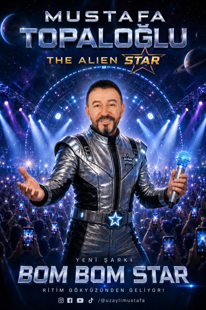 Mustafa Topaloğlu’ndan yeni şarkı: “Bom Bom Star”