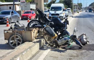 İki motosiklet çarpıştı: 1 ölü, 1 yaralı