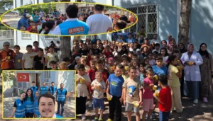 AK Parti Burdur il gençlik kollarından Kur'an Kursu öğrencilerine serinleten sürpriz
