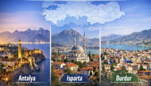 Antalya, Isparta ve Burdur'dan Türkiye ekonomisine katkı