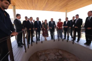 Arslantepe’de 5 bin 400 yıllık sarayın taht odası ilk kez ziyarete açıldı