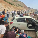 Bingöl-Erzurum kara yolunda trafik kazası: 3 yaralı