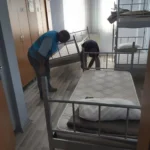 Denetimli serbestlik yükümlülerinden okula temizlik desteği