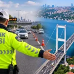 İstanbul'da 15 Temmuz Şehitler Köprüsü yönünde gece saatlerinde trafik düzenlemesi