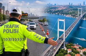 İstanbul'da 15 Temmuz Şehitler Köprüsü yönünde gece saatlerinde trafik düzenlemesi