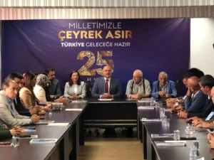 Kars’ta AK Parti’nin 25. kuruluş yıl dönümü: “Milletimizin değişim iradesinin adı olduk”