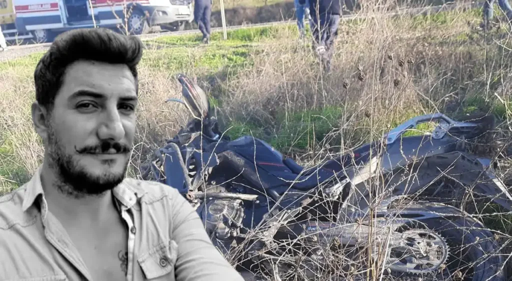 Hatay'da motosiklet kazası: Bahçeye uçan sürücü hayatını kaybetti