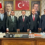 Tarım ve Orman Bakanı İbrahim Yumaklı AK Parti Kars İl Başkanlığını ziyaret etti