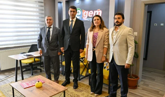 Uşak Valisi TİMBİR Uşak Bölge Başkanlığını ziyaret etti