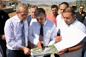 Vali Yavuz Pütürge’de yatırımları yerinde inceledi
